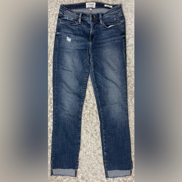 FRAME DENIM LE HIGH STRAIGHT SZ 26 - Picture 7 of 10